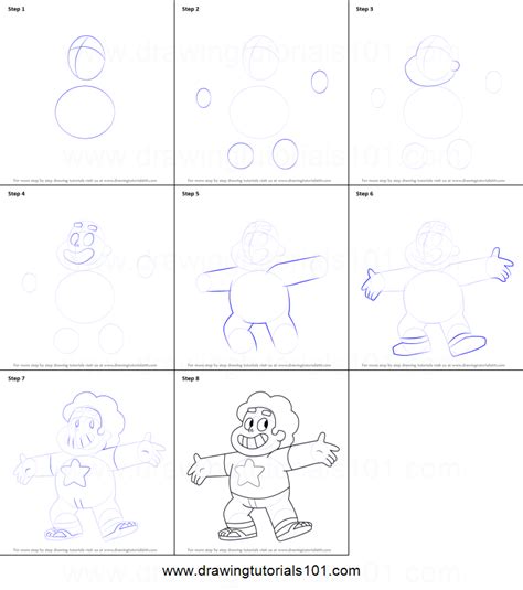 Imitating an eye is not a rocket science, but some small and deep tips and methods that we are going to pour here. How to Draw Steven from Steven Universe printable step by ...
