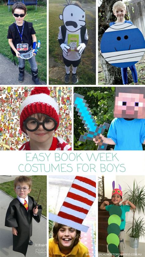 Easy Book Week Costumes For Boys Keep Calm Get Organised Childrens
