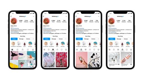 Instagram Brand Profile Mockup Images Behance