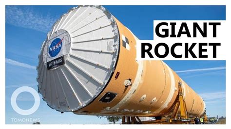 Nasa Just Rolled Out The Biggest Rocket Booster Ever Tomonews Youtube