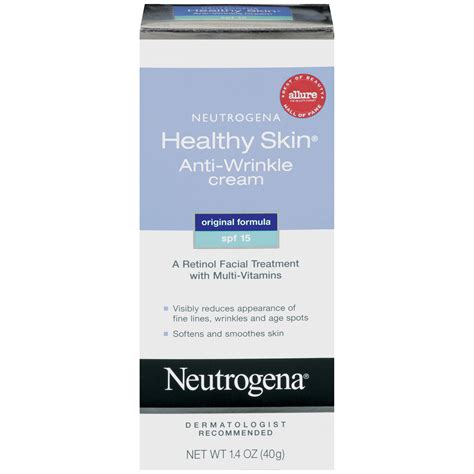 Neutrogena Healthy Skin Anti Wrinkle Cream Original Formula 14 Oz 40 G