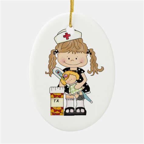Favorite Nurse Christmas Ornament Zazzle
