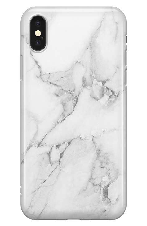 Recover White Marble Iphone Xxsxs Max And Xr Case Available At