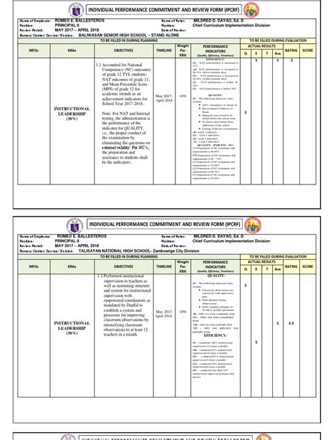 Opcrf 2016 2017 Updated Pdf Educational Assessment Test Assessment