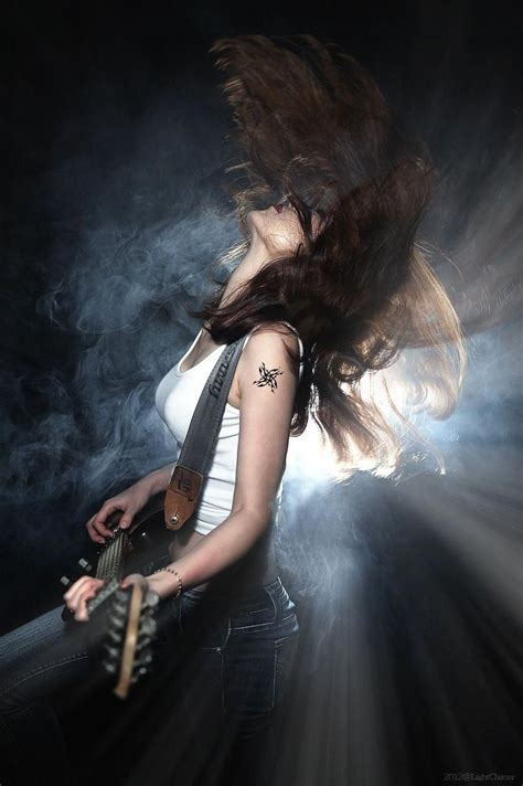 untitled by lightchaser on 500px guitar girl guitar photography musician portraits