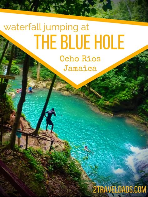 Waterfall Jumping At The Blue Hole Ocho Rios Jamaica 2 Travel Dads