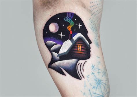 Psychedelic Tattoos Inspired By David Cotes Lucid Dreams Psychedelic