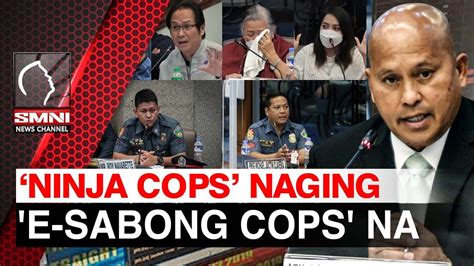 Pagbabalik Ng Ninja Cops Ibinabala Ni Sen Bato Pilipino Star Ngayon