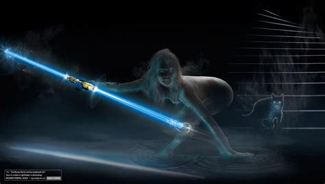 how to create a lightsaber in photoshop by agoody on deviantart
