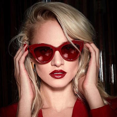 Buy Cat Eye Luxury Vintage Sunglasses Women Brand Designer Sun Glasses Retro