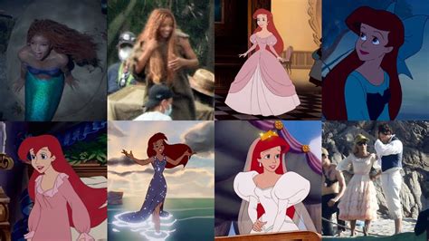 the little mermaid live action remake ariel s costumes reported from the test screening youtube