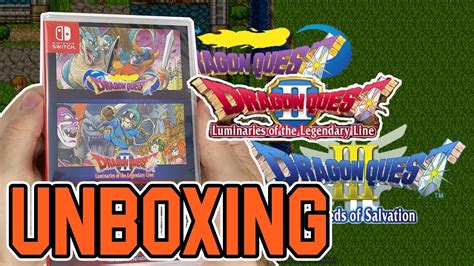 Dragon Quest 12and3 Collection Switch Unboxing Youtube