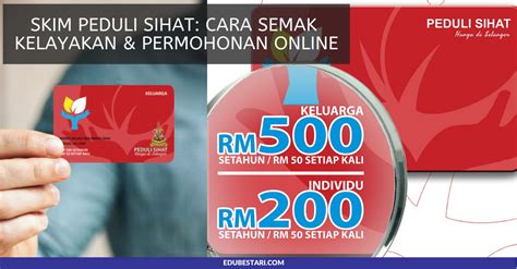 pengumumanpendaftaran program kerajaan negeri selangor, skim peduli sihat. Borang Peduli Sihat Selangor Online