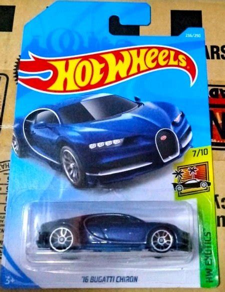 Jual Hotwheels 16 Bugatti Chiron Blue Hw Exotics Hot Wheels Di Lapak