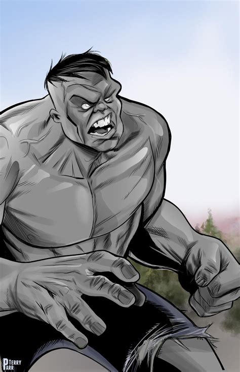 Gray Hulk By Darthterry On Deviantart