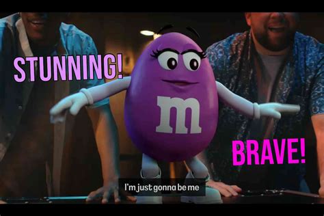 Mandms Adds New Purple Character Designed To Represent Acceptance And