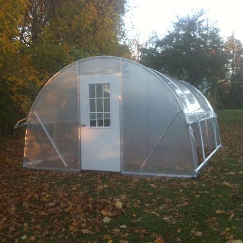 A greenhouse is a brilliant addition to a garden as a place where you can get a head start on sowing seeds, seedlings, and small plants, as well as an ideal place to propagate new plants and overwinter more tender plants. DIY Greenhouse Kit - 13 ft. Wide High Tunnel Hoop House