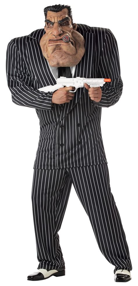 Massive Mobster Costume Gangster Fancy Dress From Costumes To Buy