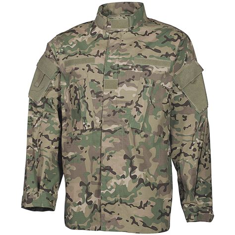 Mfh Acu Combat Army Uniform Shirt Tactical Mens Hunting Jacket