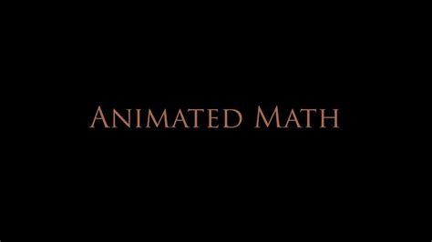 Animated Math Channel Youtube