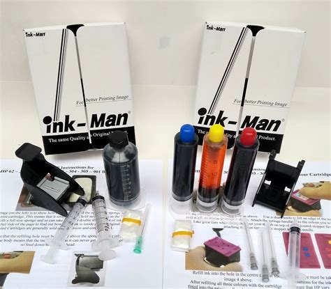 Hp 21 22 Refill Ink Kits For Recycling Ink Cartridges