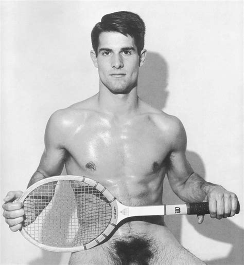 Naked Tennis Player Vintage Photo S Print Male Erotica Etsy