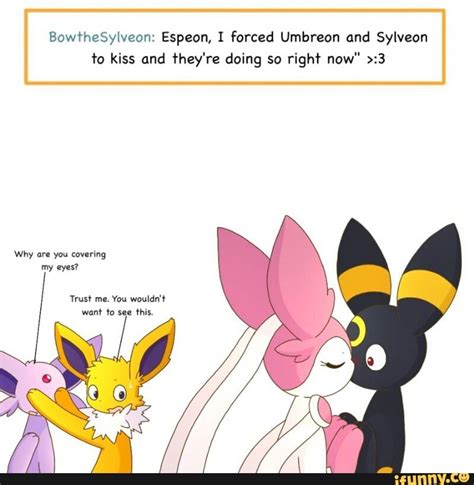Umbreon And Espeon Pokemon Eevee Evolutions Sylveon Pokemon Ships