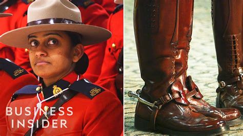 How Canada S Iconic Mountie Uniforms Are Made Boot Camp Youtube