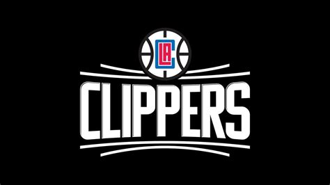Download Black Nba Team La Clippers Logo Illustration Wallpaper