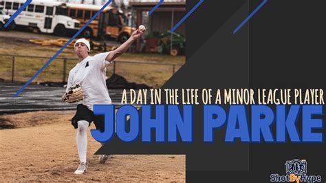 a day in the life of john parke minor league baseball player