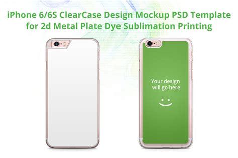 Iphone 6 6s Clearcase Design Mock Up ~ Product Mockups ~ Creative Market