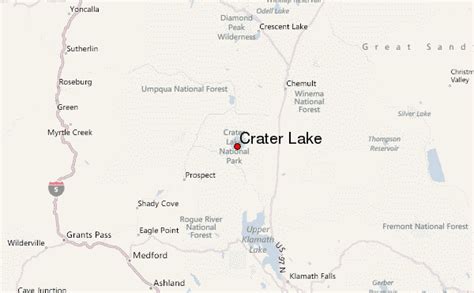 Crater Lake Mountain Information