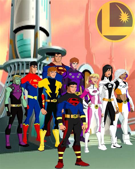 Legion Of Superheroes Yj Style By Najarin On Deviantart Heroe Super