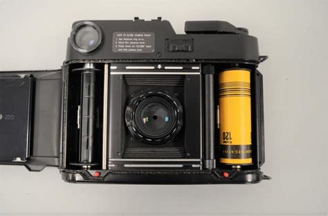 A Fujica Gs645 Professional Folding Camera Serial No 2110523 6 X 4