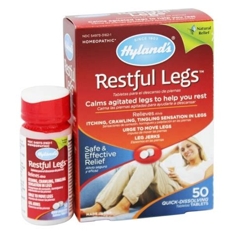 Hylands Restful Legs 50 Tablets Holly Hill Vitamins