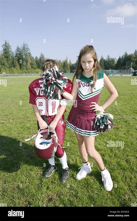 Football Player Cheerleader Pictures Telegraph