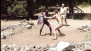 Bronzed Gods Wrestle Naked In Greek Games Sharp Men