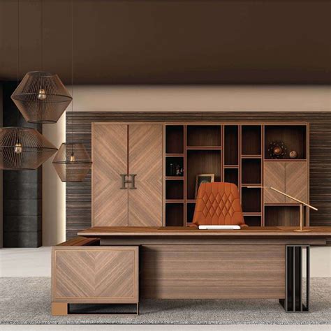 New Design Luxury Furniture Executive Manager Office L Shape Desk