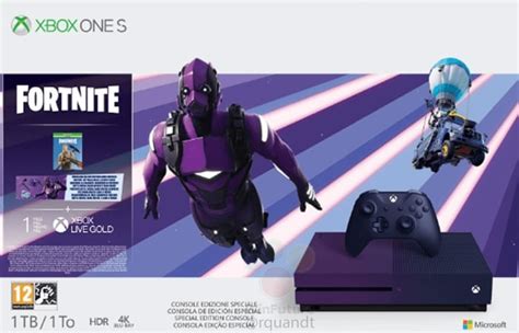 Purple Fortnite Edition Xbox One S Console Leaks Ahead Of E3 Hothardware
