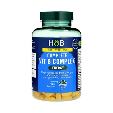 Complete B Vitamin B Complex Caplets Vegan Holland And Barrett