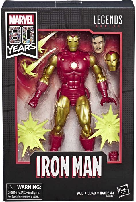 Marvel Marvel Legends 80th Anniversary Iron Man 6 Action Figure Comic