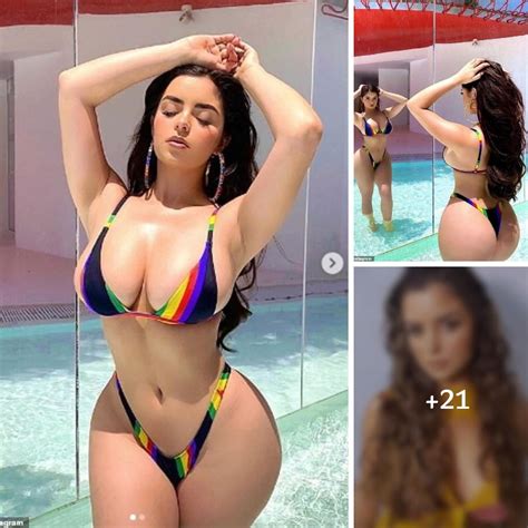 Demi Rose Sends Temperatures Soaring As She Showcases Her Incredible Curves In A VERY Skimpy