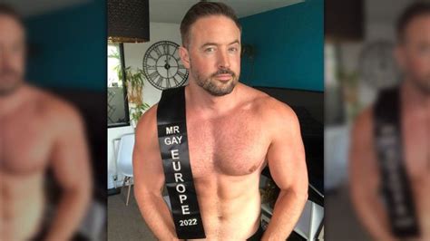 Newly Minted Mr Gay Europe 2022 More News Items