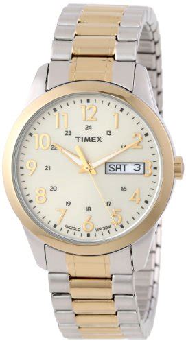 Timex Men S T2m935 Elevated Classics Two Tone Dress Watch