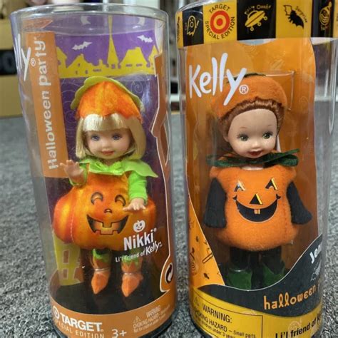 Kelly Doll Halloween Party 2 Dolls Jenny And Nikki 2000 New Other 4290