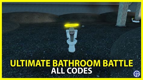 ultimate bathroom battle codes 2024