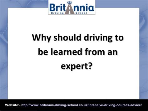 Why Should Driving To Be Learned From An Expert