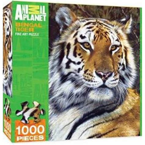 Masterpieces Animal Planet Bengal Tiger 1000 Piece Jigsaw Puzzle By