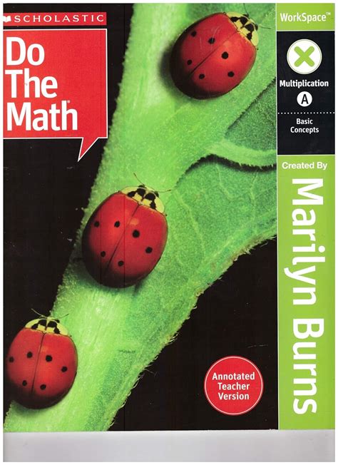 Scholastic Do The Math Multiplication A Annotated Teacher Version