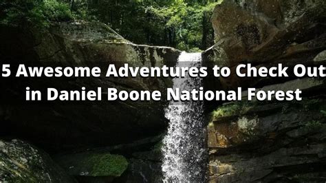 What To Do At Daniel Boone National Forest The Nature Seeker
